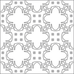 Repeating geometric tiles from striped elements.Modern geometric background with abstract shapes.Monochromatic Patterns.abstract texture.black and white striped ornament for design.