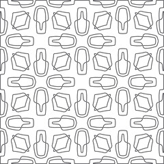 Repeating geometric tiles from striped elements.Modern geometric background with abstract shapes.Monochromatic Patterns.abstract texture.black and white striped ornament for design.