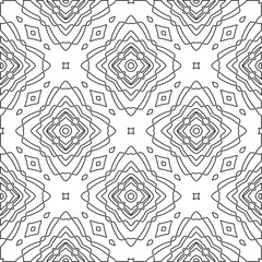 Repeating geometric tiles from striped elements.Modern geometric background with abstract shapes.Monochromatic Patterns.abstract texture.black and white striped ornament for design.