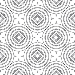 Repeating geometric tiles from striped elements.Modern geometric background with abstract shapes.Monochromatic Patterns.abstract texture.black and white striped ornament for design.