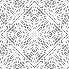 Repeating geometric tiles from striped elements.Modern geometric background with abstract shapes.Monochromatic Patterns.abstract texture.black and white striped ornament for design.