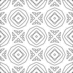 
Repeating geometric tiles from striped elements.Modern geometric background with abstract shapes.Monochromatic Patterns.abstract texture.black and white striped ornament for design.