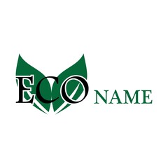 Eco Tree Leaf Logo Template