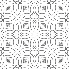 Repeating geometric tiles from striped elements.Modern geometric background with abstract shapes.Monochromatic Patterns.abstract texture.black and white striped ornament for design.