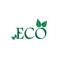 Eco Tree Leaf Logo Template