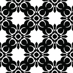  Vector geometric seamless pattern.Modern geometric background with abstract shapes.Monochromatic Repeating Patterns.Endless abstract texture.black ornament for design.