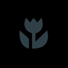 illustration of a black and white icon