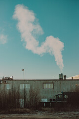 Fototapeta na wymiar smoke from a factory