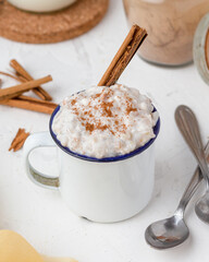 rice with milk and cinnamon 