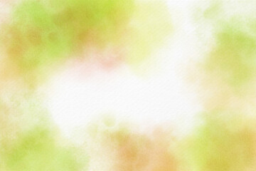 Bright green watercolor abstract background