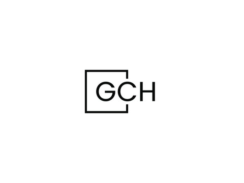 GCH Letter Initial Logo Design Vector Illustration