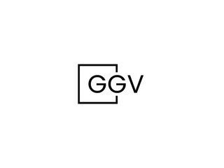 GGV Letter Initial Logo Design Vector Illustration