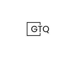 GTQ Letter Initial Logo Design Vector Illustration