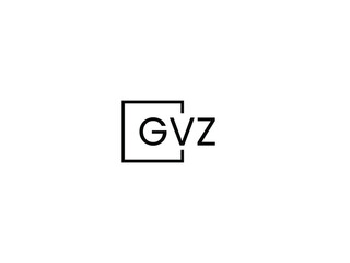 Fototapeta premium GVZ Letter Initial Logo Design Vector Illustration