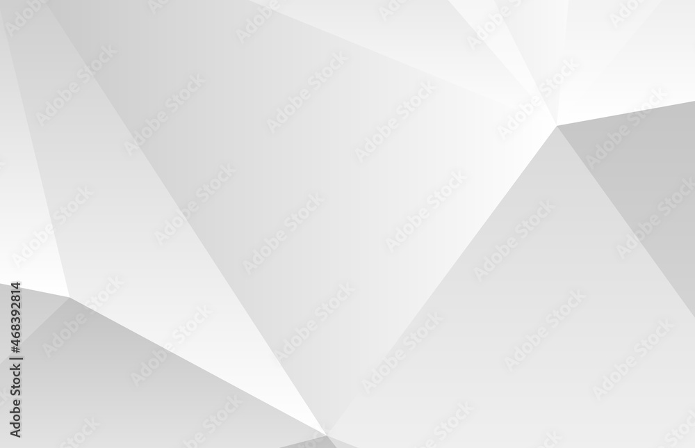 Poster grey gradient background design. abstract geometric vector.