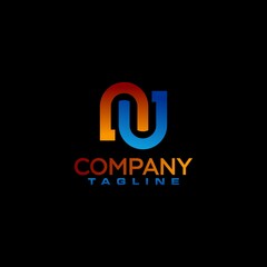 LETTER N LOGO DESIGN