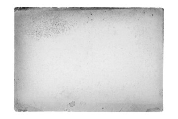 Vintage old grunge kraft paper texture with white isolated