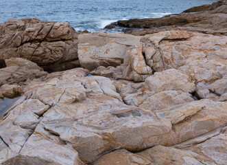 Island seaside landscape in Hong Kong countryside