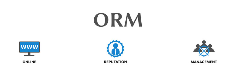 Banner zum Thema: ORM
 - obrazy, fototapety, plakaty