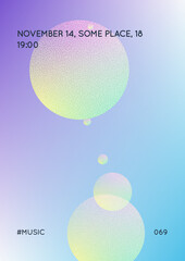 Holographic fluid with radial circles