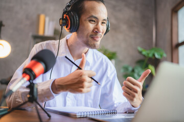 businessman person working online business with laptop video conference communication call meeting