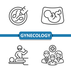 Gynecology Icons