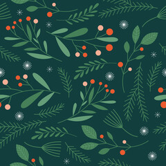 Christmas seamless pattern - 468404237