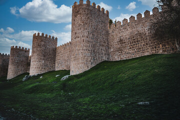 Fototapeta na wymiar Las murallas de la fortaleza