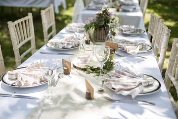 Décoration table mariage