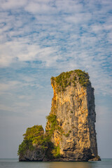 Fototapeta na wymiar Ao Nang Tower at Pai Plong Bay in Krabi province, Thailand