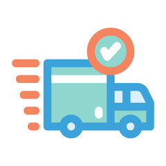 a set of soft style e-commerce icons