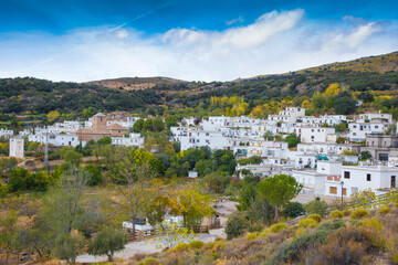 Fototapeta na wymiar Juviles, town in the province of Granada, Spain
