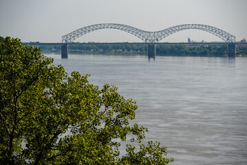 Memphis, TN bridge over river
