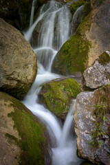 Fototapeta na wymiar Myra Falls waterfalls, Muggendorf, Lower Austria, Austria