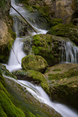 Myra Falls waterfalls, Muggendorf, Lower Austria, Austria