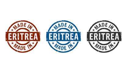 Made in Eritrea stamp and stamping