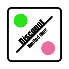 Discount Black Green Pink