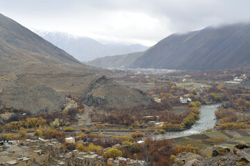 Afghanistan, Panjshir gorge - mausoleum of Ahmad Shah Massoud