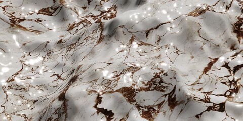 swaying marble background Abstract wave marble pattern 3d illustration