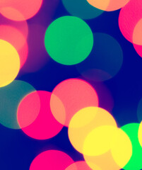 blue and pink abstract bokeh background