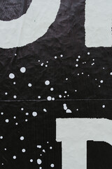 poster on the street
