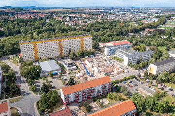 Arnstadt aus der Vogelperspektive 