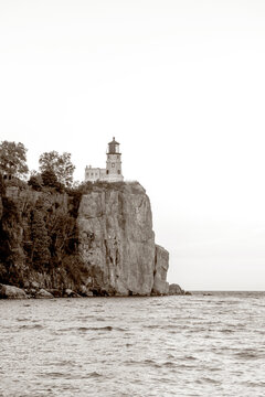 Split Rock Lighthouse Sepia