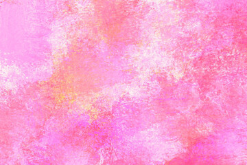 abstract watercolor background with space, trend neon pink colorful monochrome wallpaper perfect for covers, posters, as a template with space for text, light grunge, paint splash, interior painting