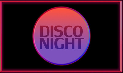 disco night neon