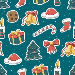 seamless christmas pattern