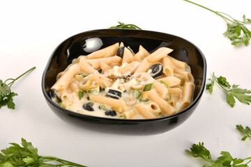pasta isolated on white background

