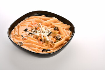 pasta isolated on white background
