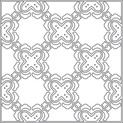 Repeating geometric tiles from striped elements.Modern geometric background with abstract shapes.Monochromatic Repeating Patterns.black and white striped pattern for design.