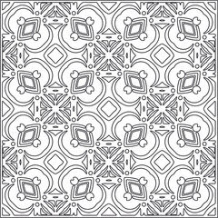 Repeating geometric tiles from striped elements.Modern geometric background with abstract shapes.Monochromatic Repeating Patterns.black and white striped pattern for design.